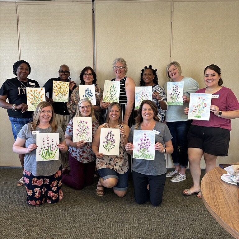 village cares paint party